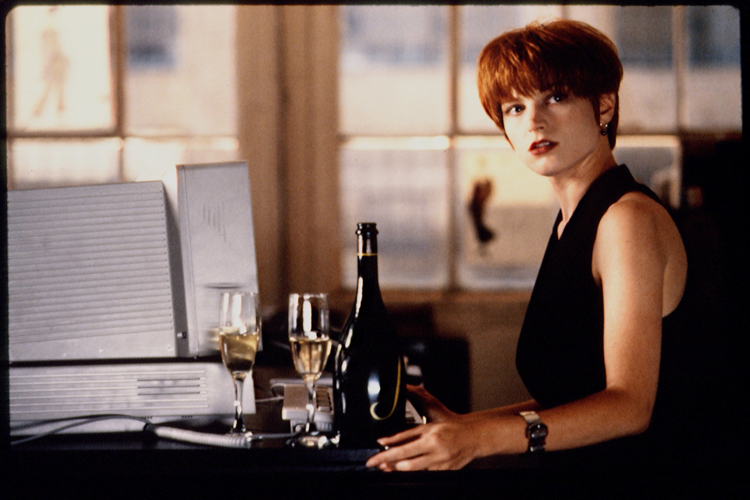 Bridget Fonda in a scene from "Single White Female," 1991 | Source: Getty Images