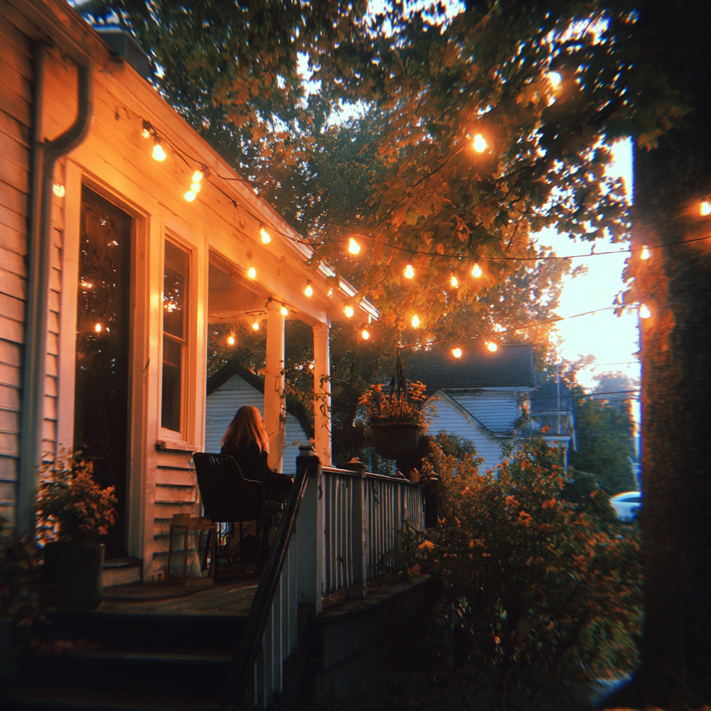 The exterior of a cozy home | Source: Midjourney