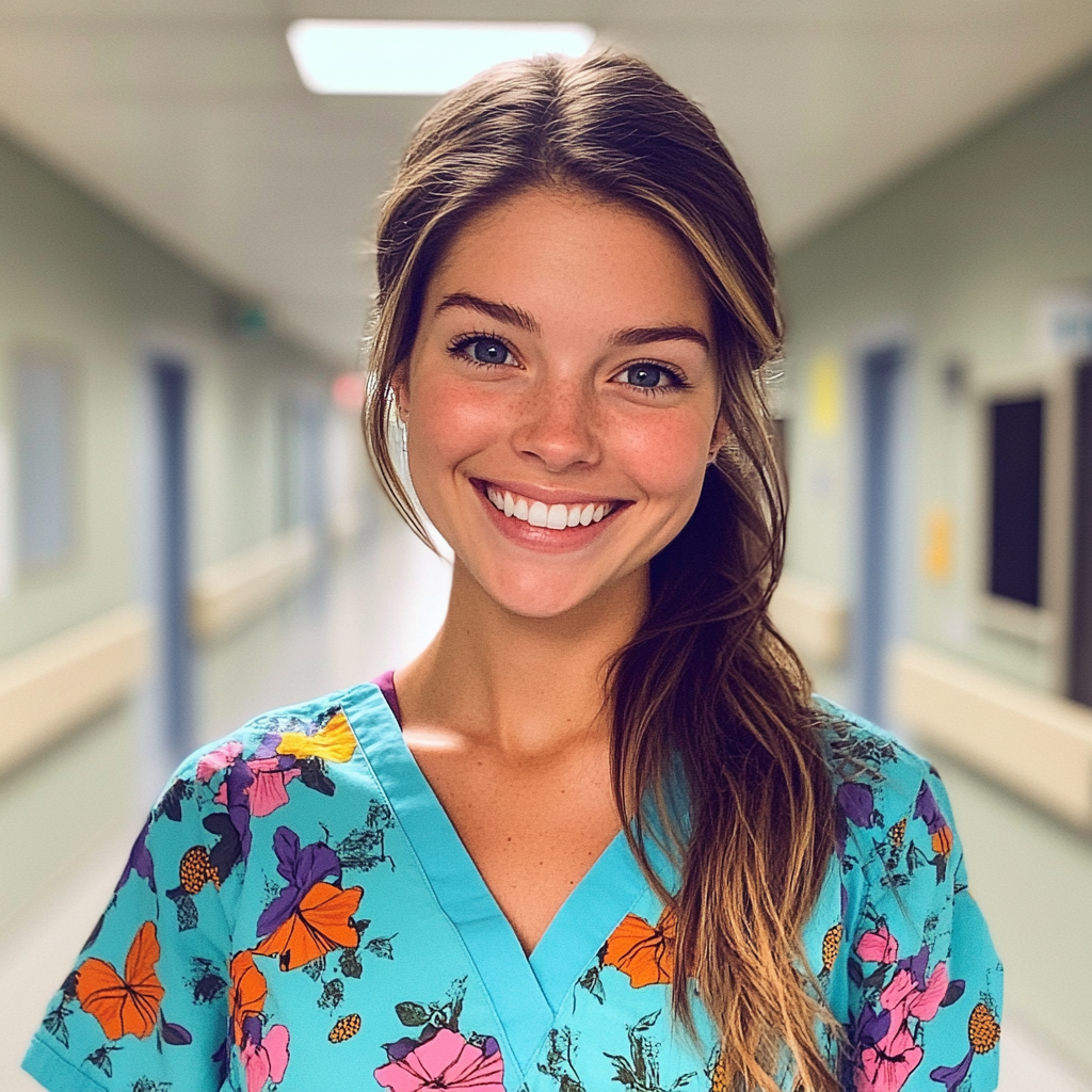 A smiling nurse | Source: Midjourney