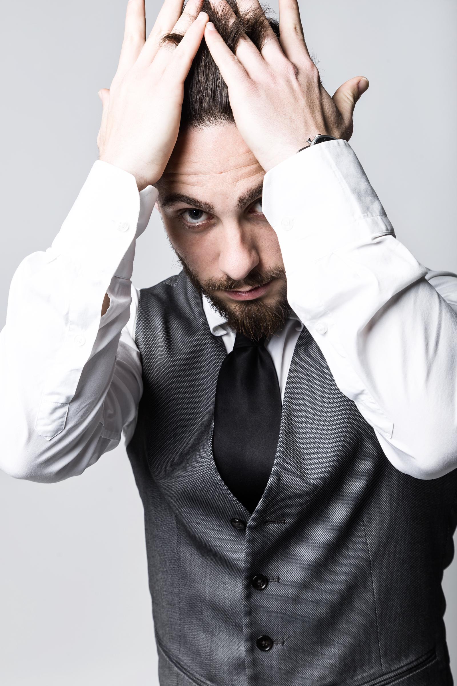 An anxious man | Source: Freepik