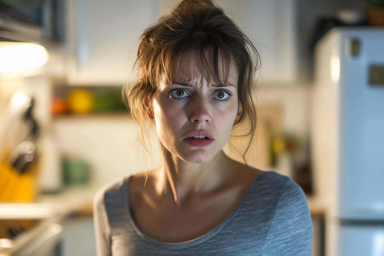 Une femme déterminée dans une cuisine | Source : Midjourney