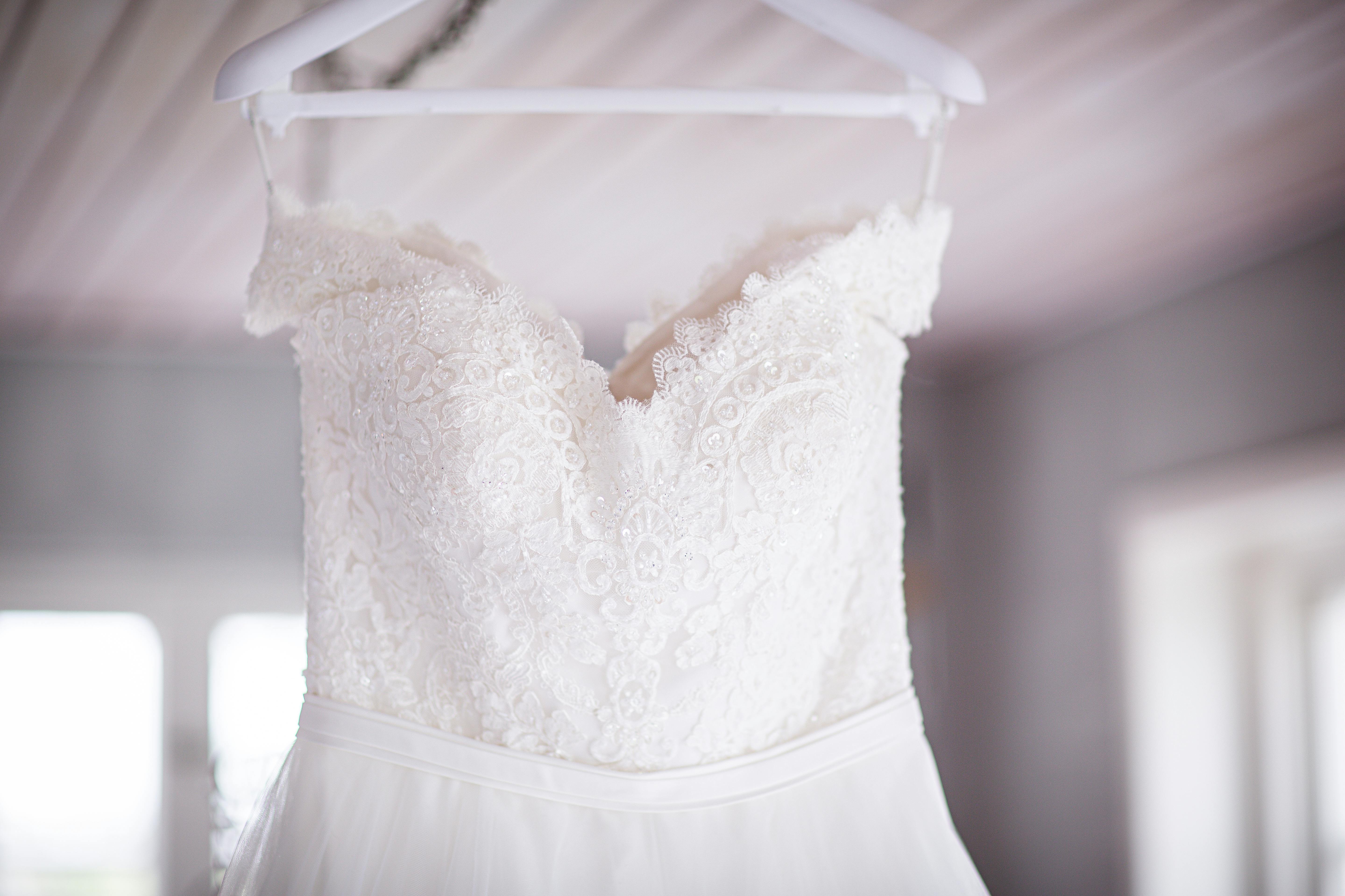 A wedding dress | Source: Pexels