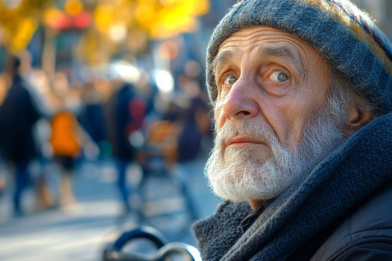 A determined-looking man | Source: Midjourney