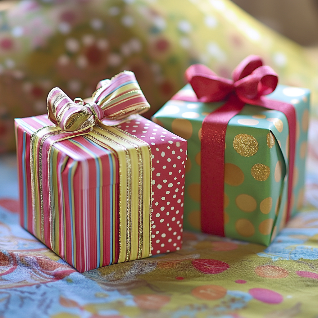 Wrapped Christmas presents | Source: Midjourney