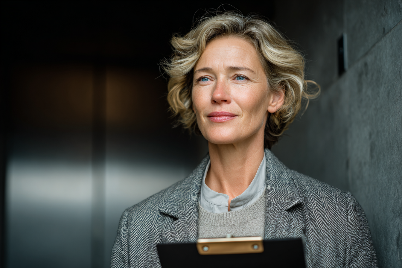 A woman holding a clipboard | Source: Midjourney