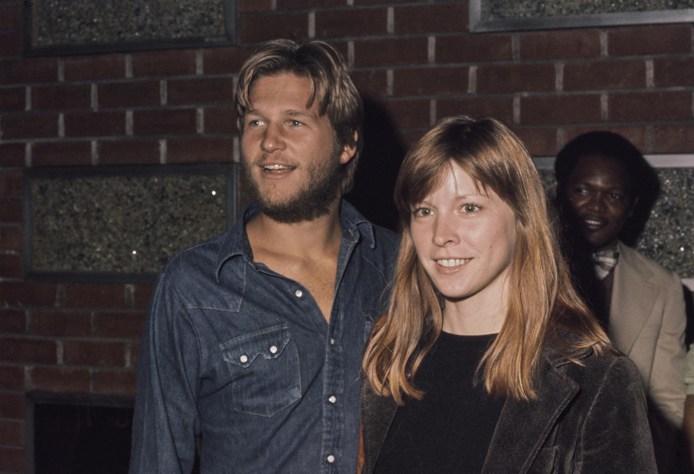 Jeff Bridges and Susan Geston attended an event circa 1977, in the United States. | Source: Getty Images
