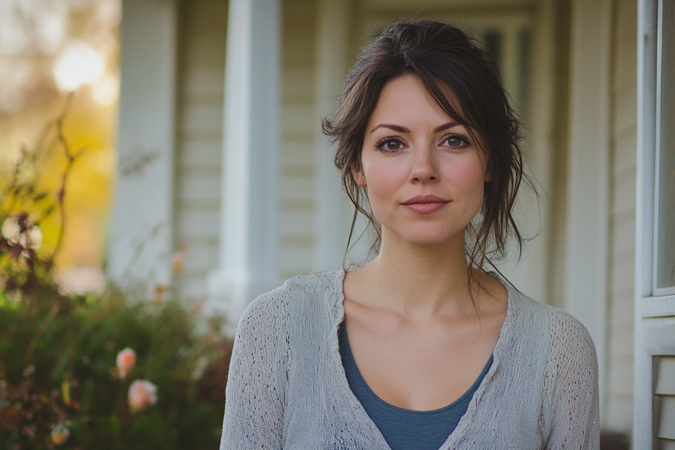 Une femme à l'expression douloureuse | Source : Midjourney