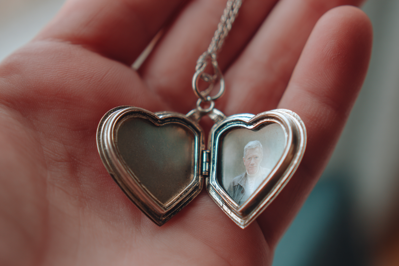 A heart-shaped locket | Source: Midjourney