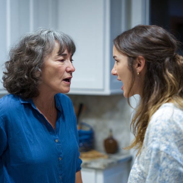 Two women arguing | Source: Midjourney
