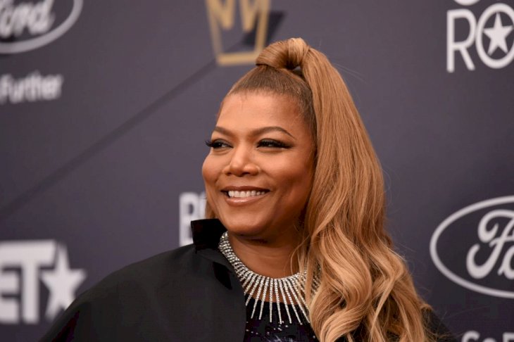 Queen Latifah at the Black Girls Rock! 2018 Red Carpet on August 26, 2018 in Newark, New Jersey. | Photo by Dave Kotinsky/Getty Images for BET