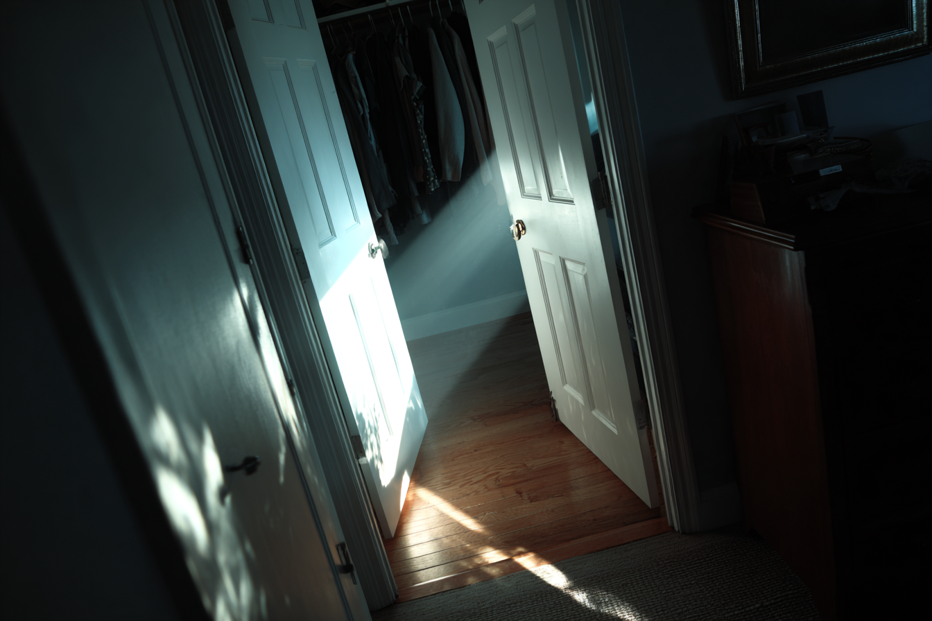 Open closet doors | Source: Midjourney