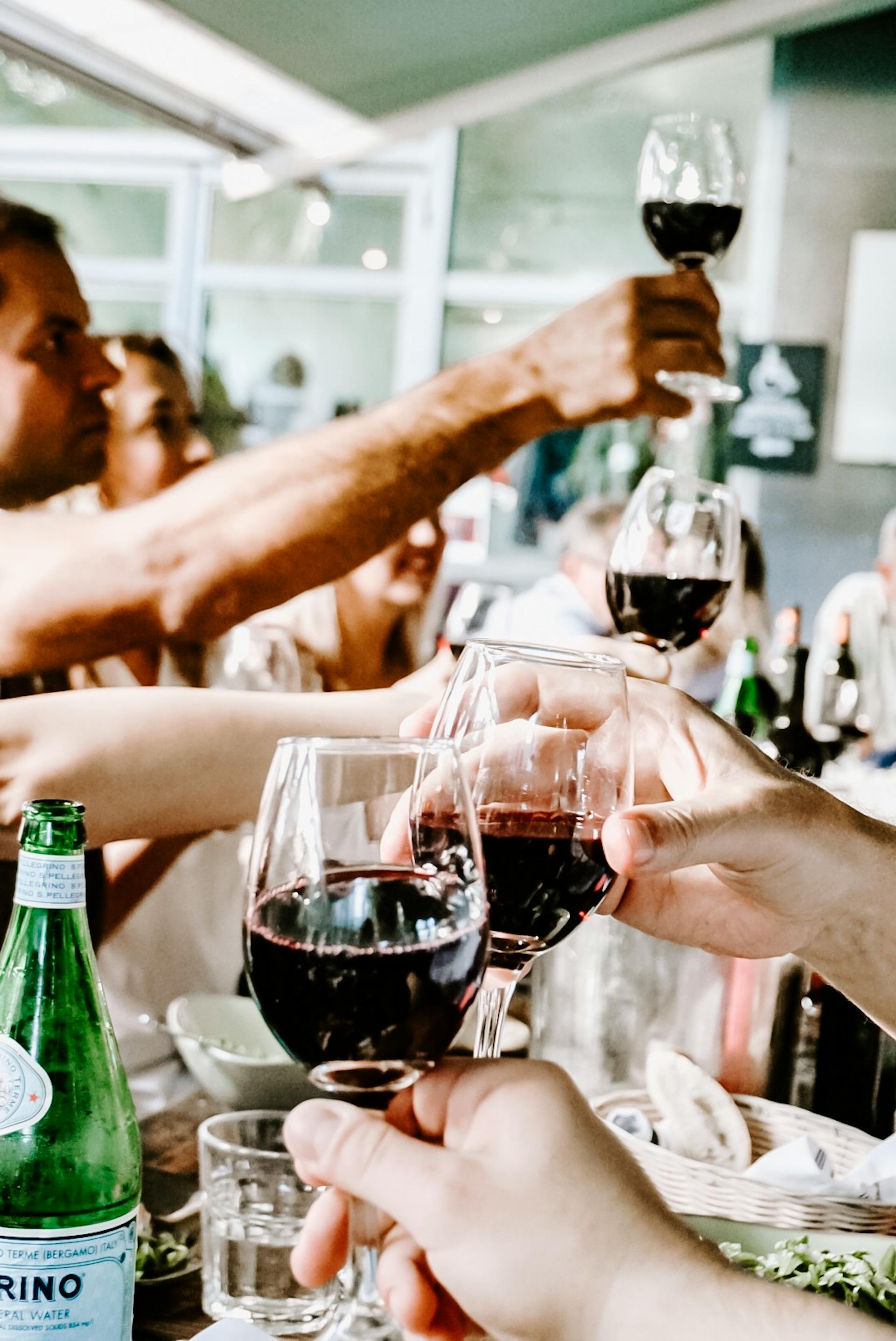 A group of people toasting | Source: Pexels