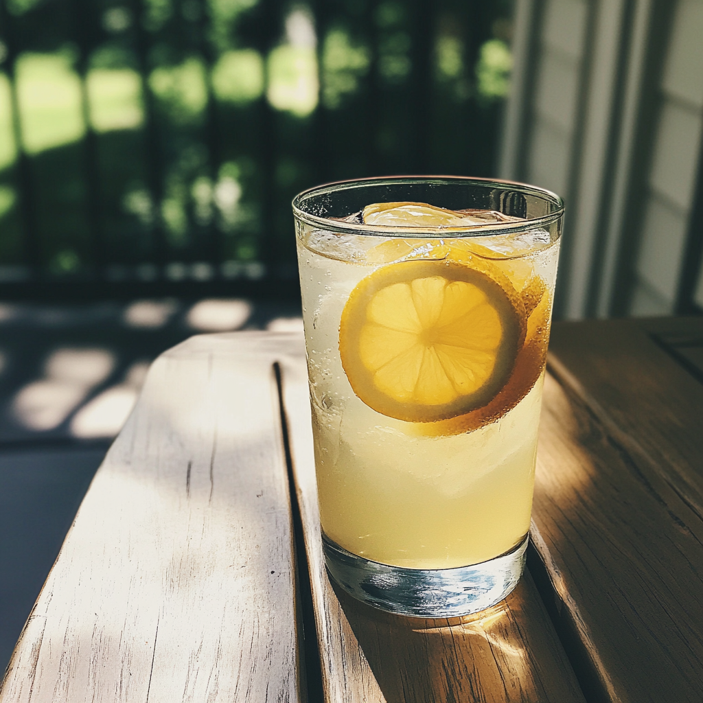 Um copo de limonada | Fonte: Midjourney