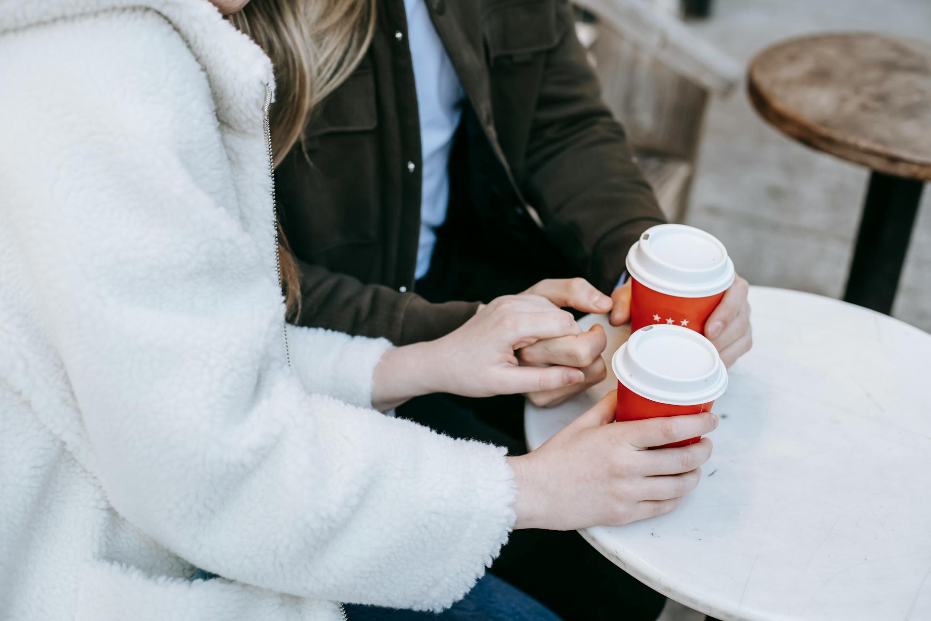 A woman holding a man's hand | Source: Pexels