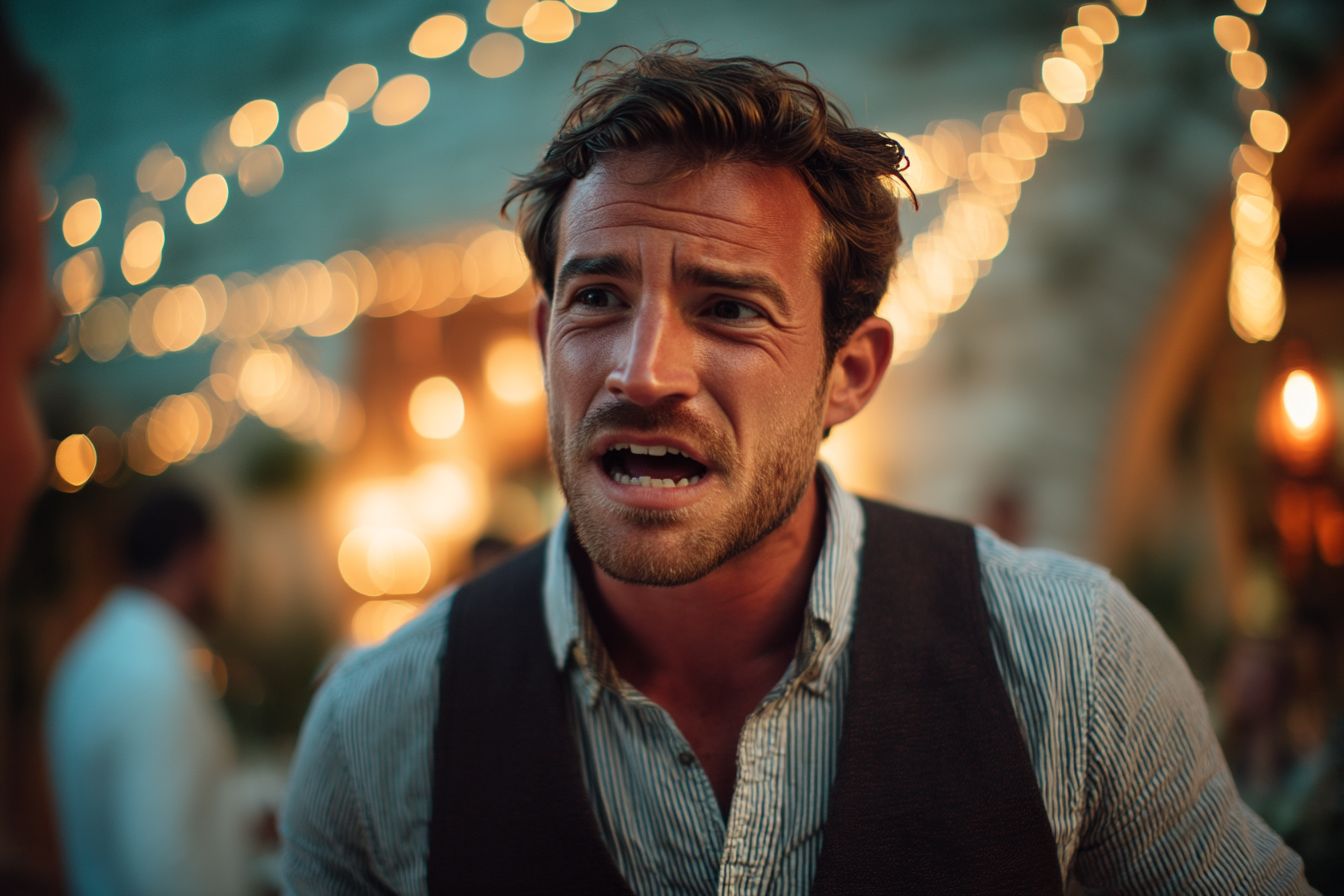 A man at his wedding | Source: Midjourney