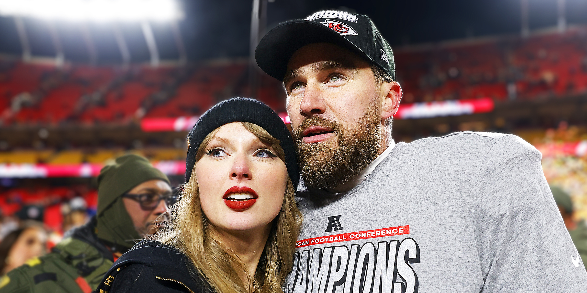 Taylor Swift and Travis Kelce | Source: Getty Images