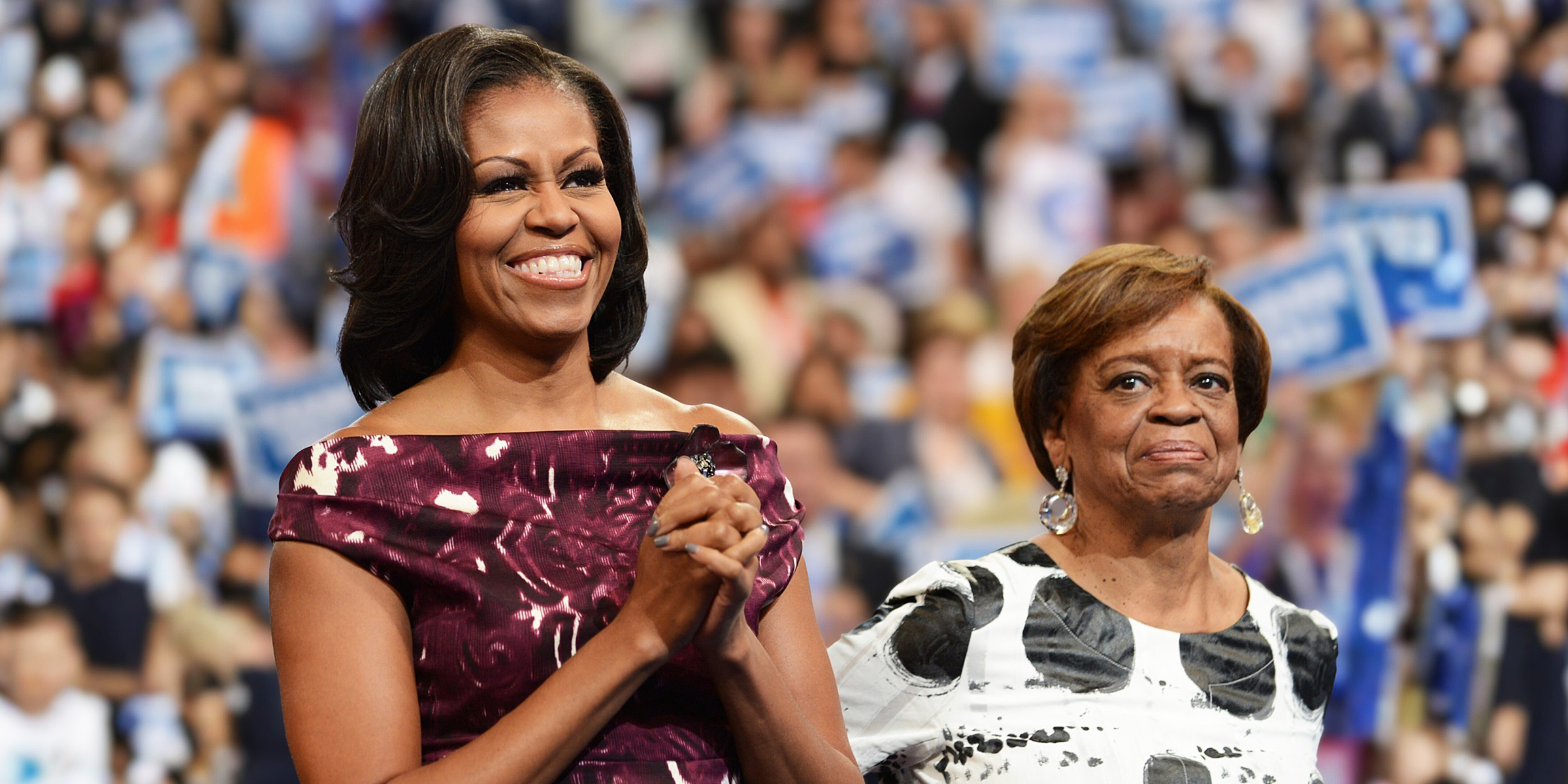 Michelle Obama and Marion Robinson | Source: Getty Images