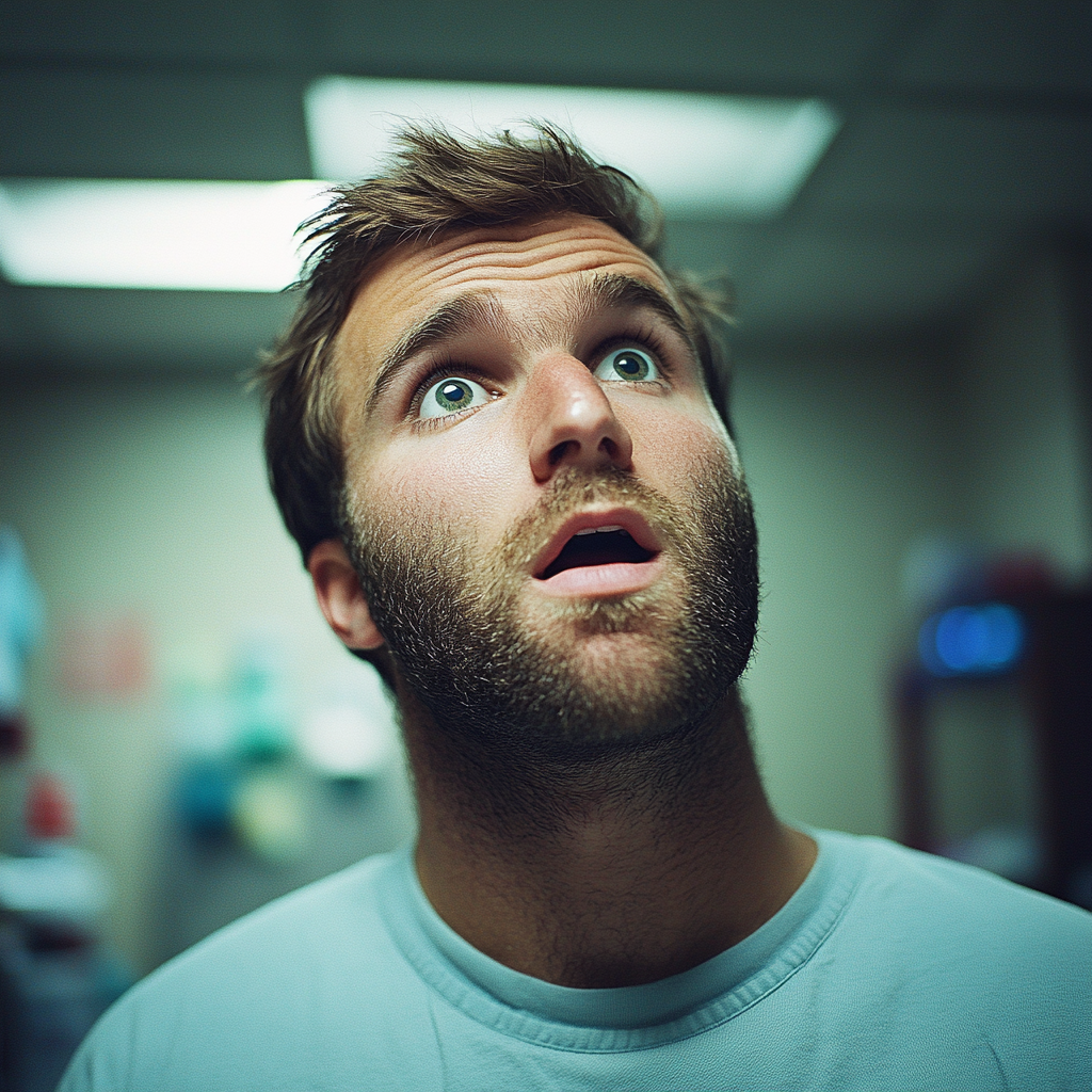 A shocked man | Source: Midjourney