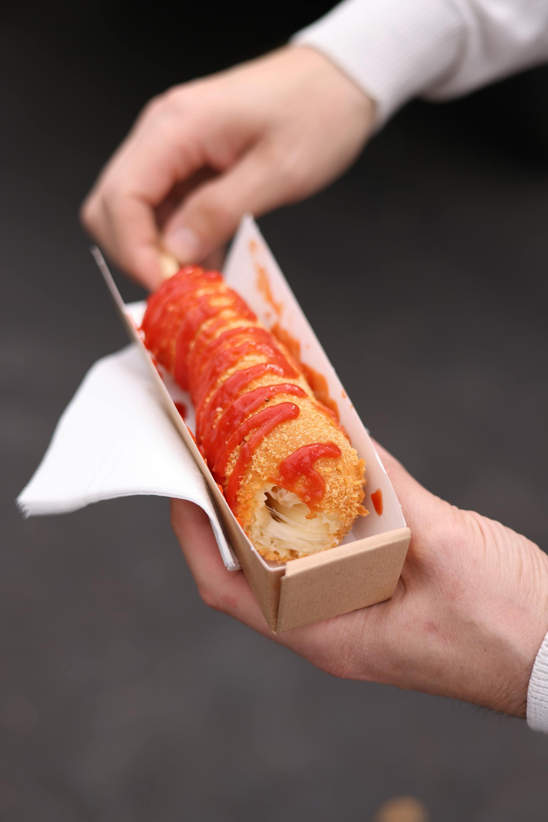 A corndog | Source: Pexels