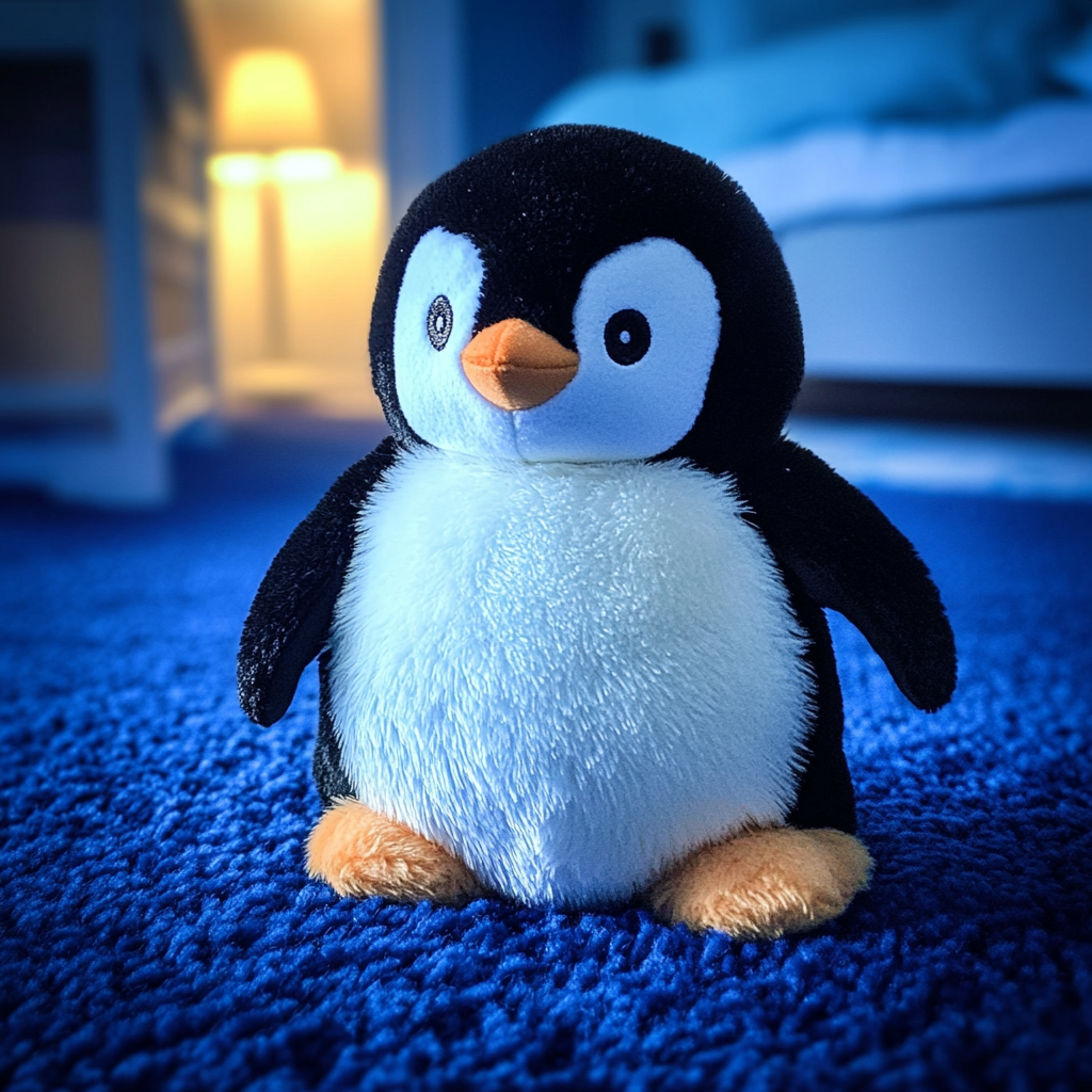 A stuffed penguin | Source: Midjourney