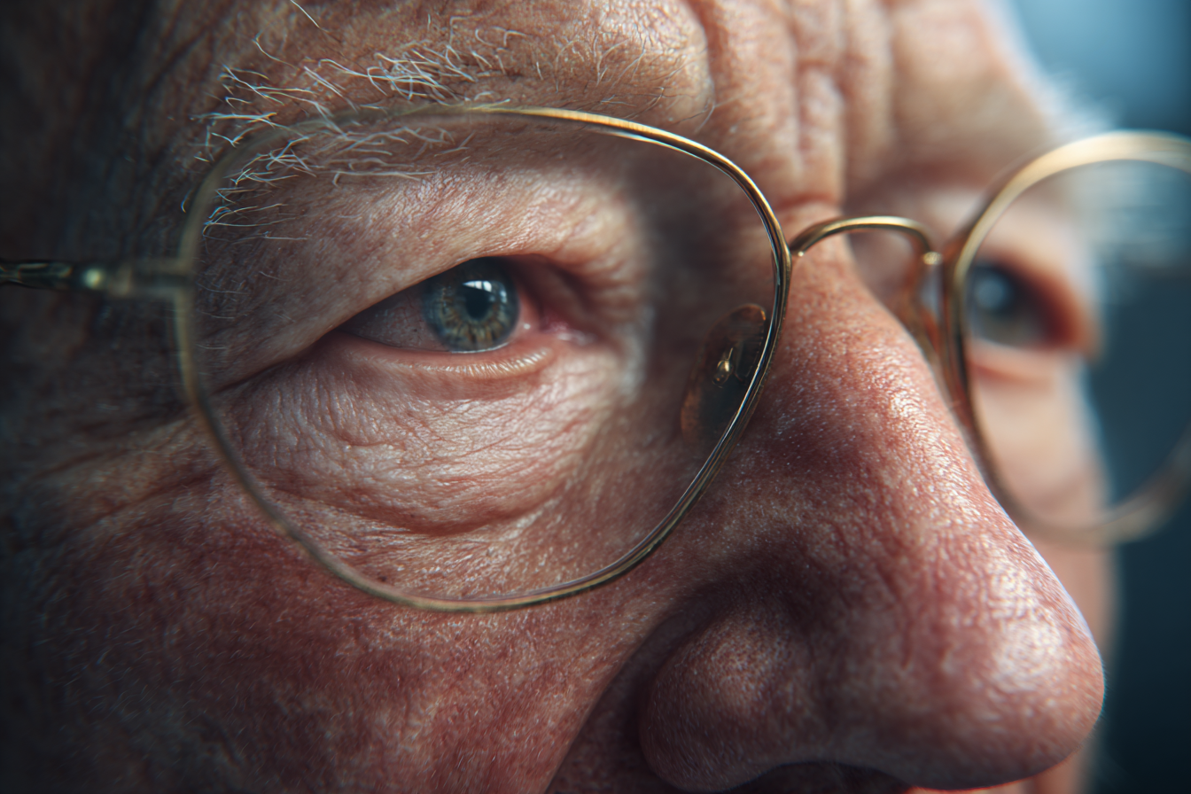 A close-up shot of a man's eyes | Source: Midjourney
