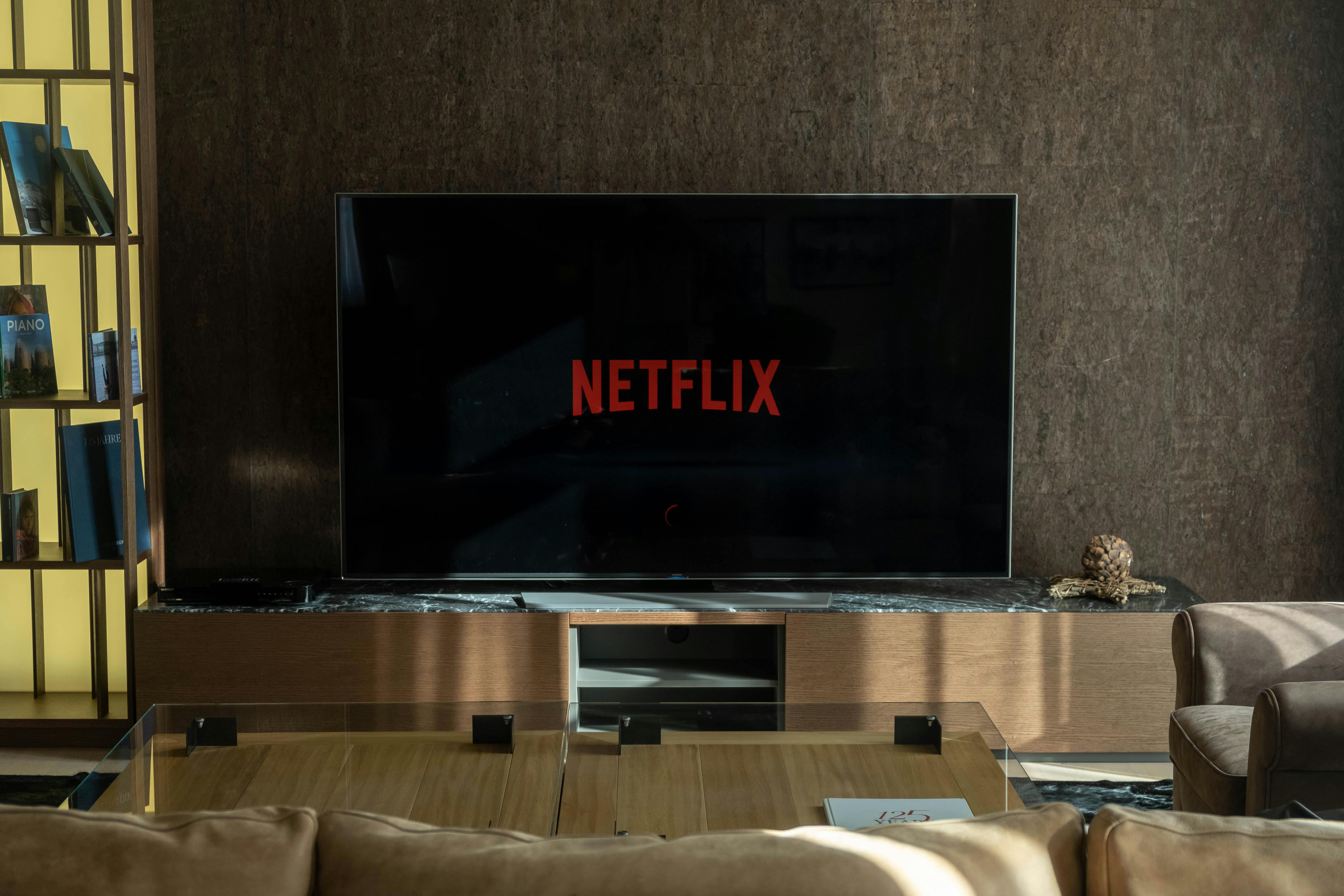 A TV screen opened to Netflix | Source: Pexels