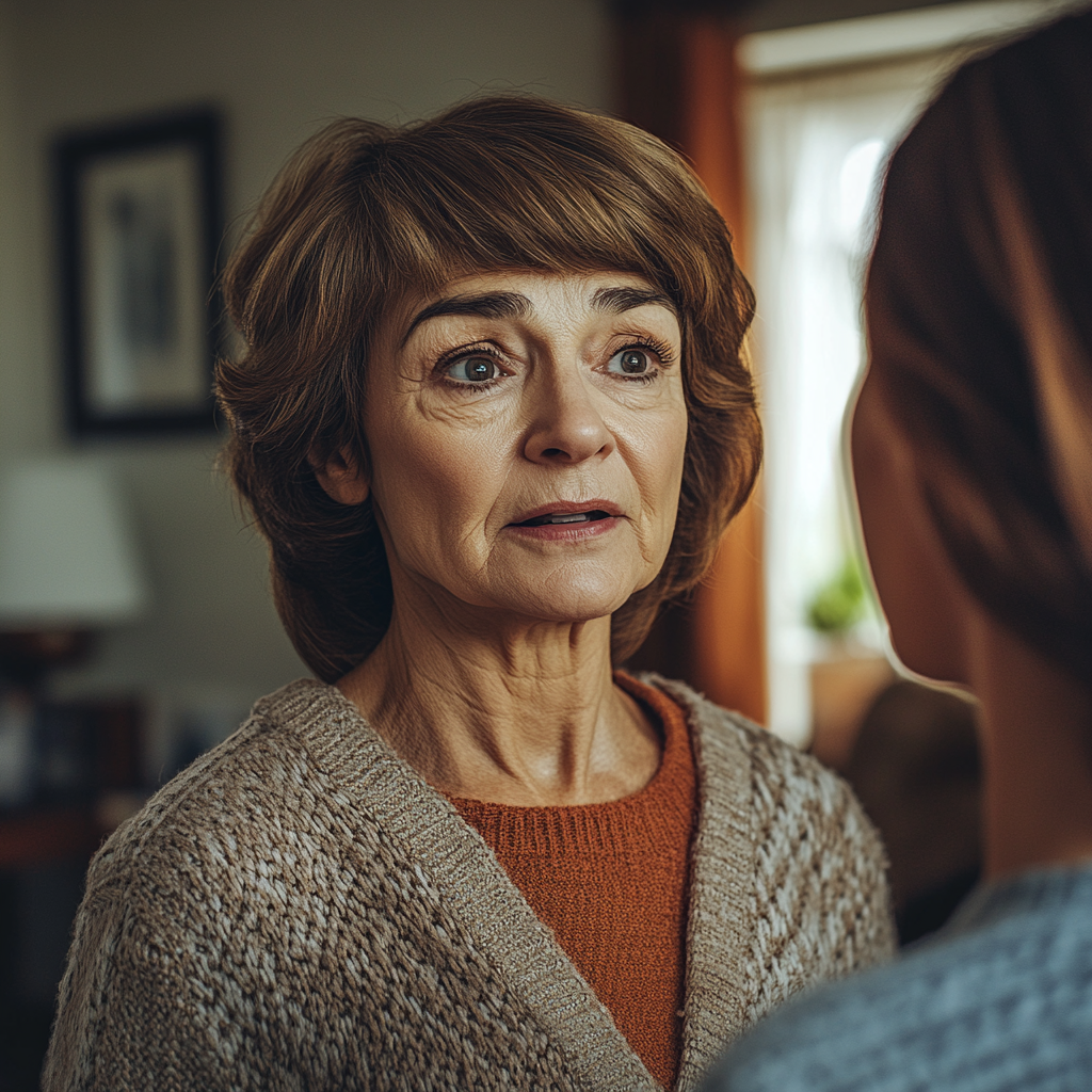 Une femme parle à sa fille | Source : Midjourney