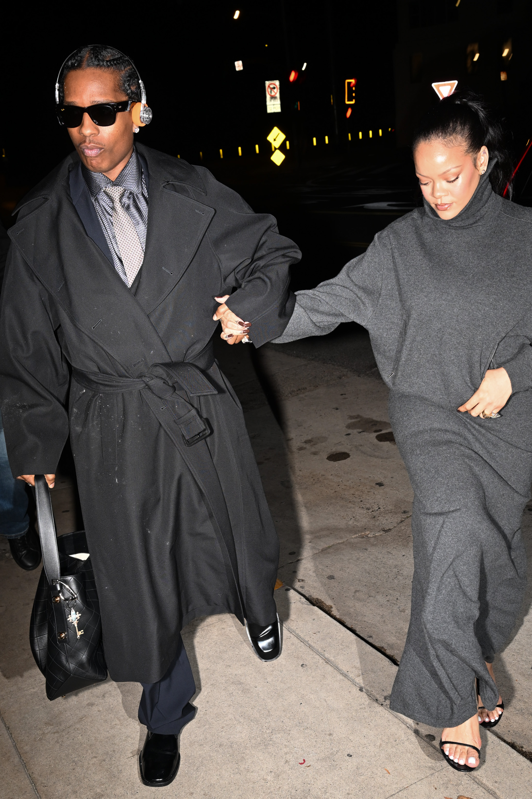A$AP Rocky and Rihanna are seen on February 06, 2026 in Los Angeles, California. | Source: Getty Images