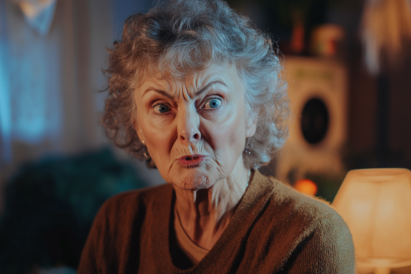 An angry older woman | Source: Midjourney