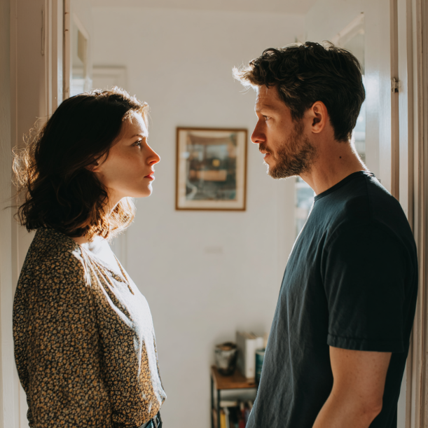 A couple arguing | Source: Midjourney