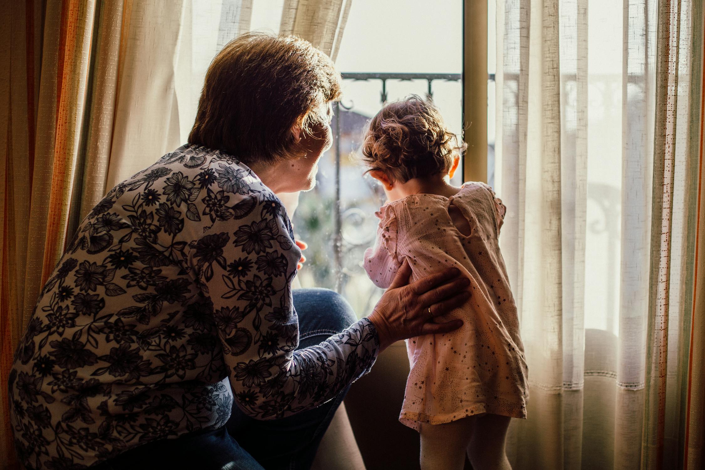 A grandmother with her granddaughter | Source: Pexels
