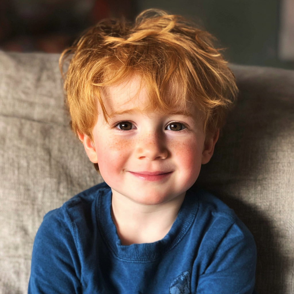 A smiling little boy | Source: Midjourney