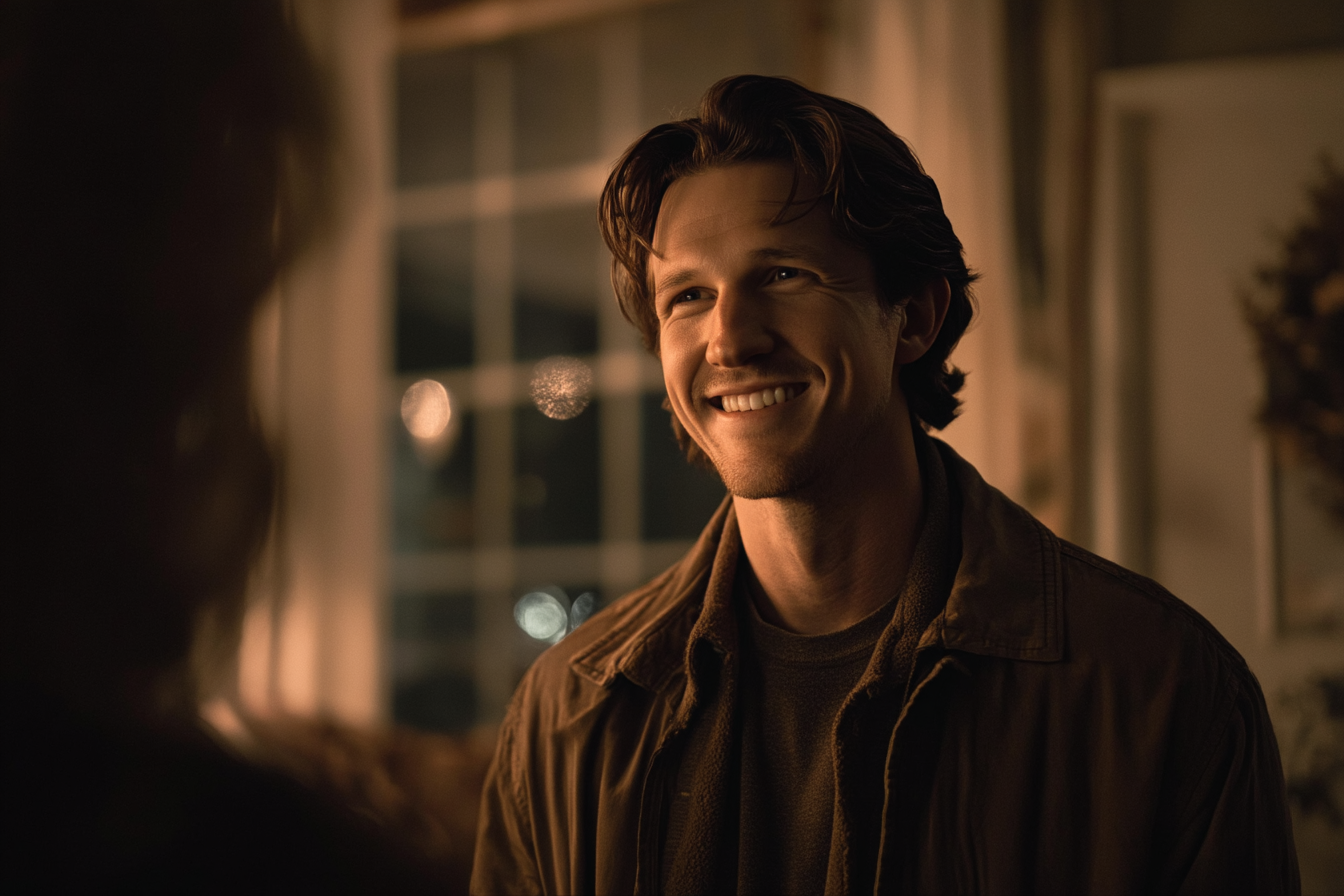 A man smiling | Source: Midjourney