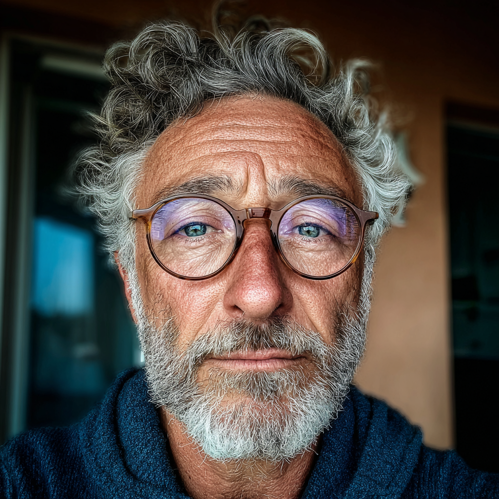 A close up of an older man | Source: Midjourney