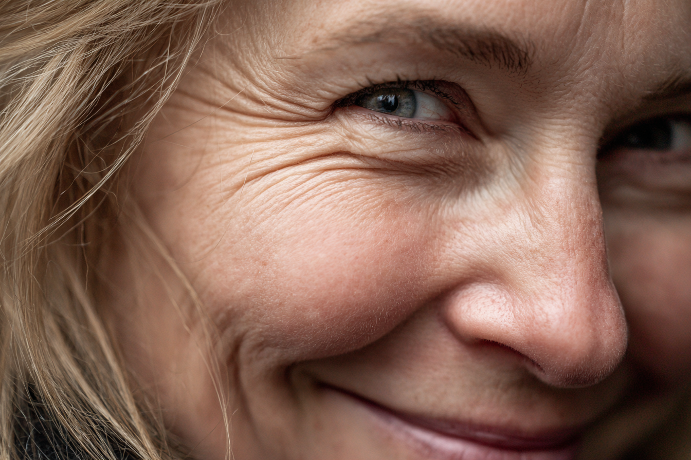 A woman with a playful smile | Source: Midjourney