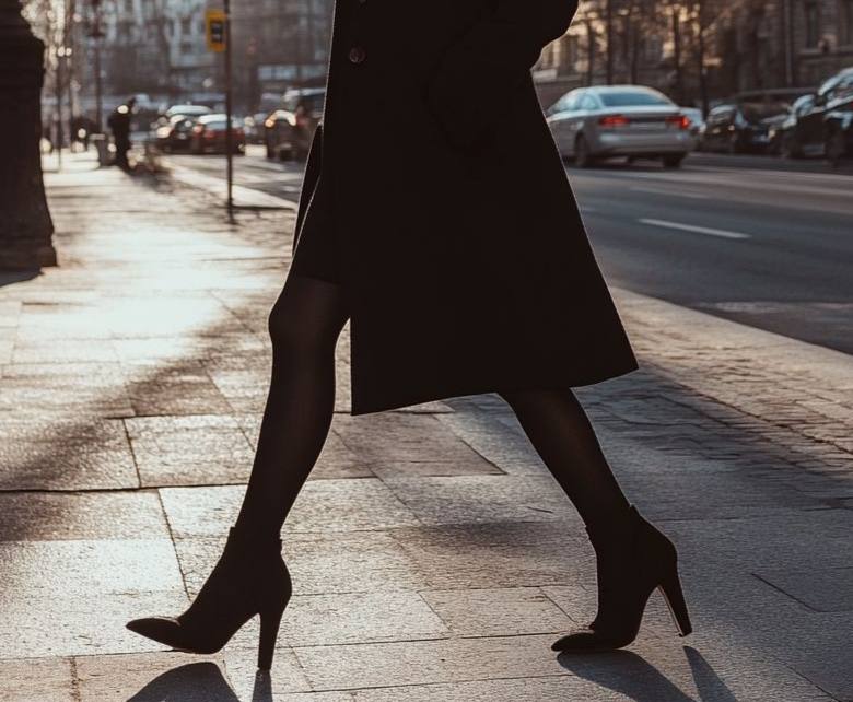 A woman walking on the street | Source: Midjourney