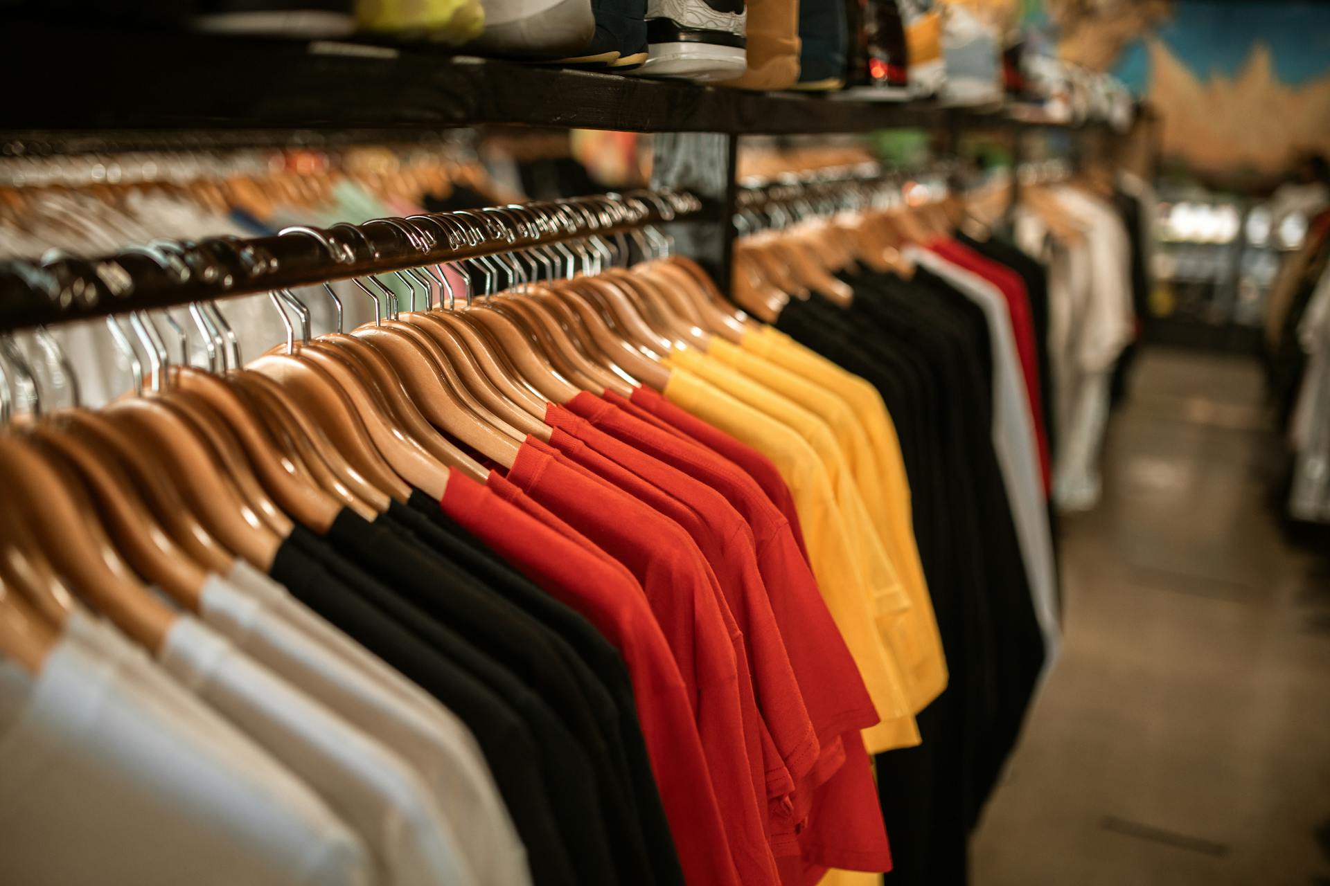 Clothes in a store | Source: Pexels