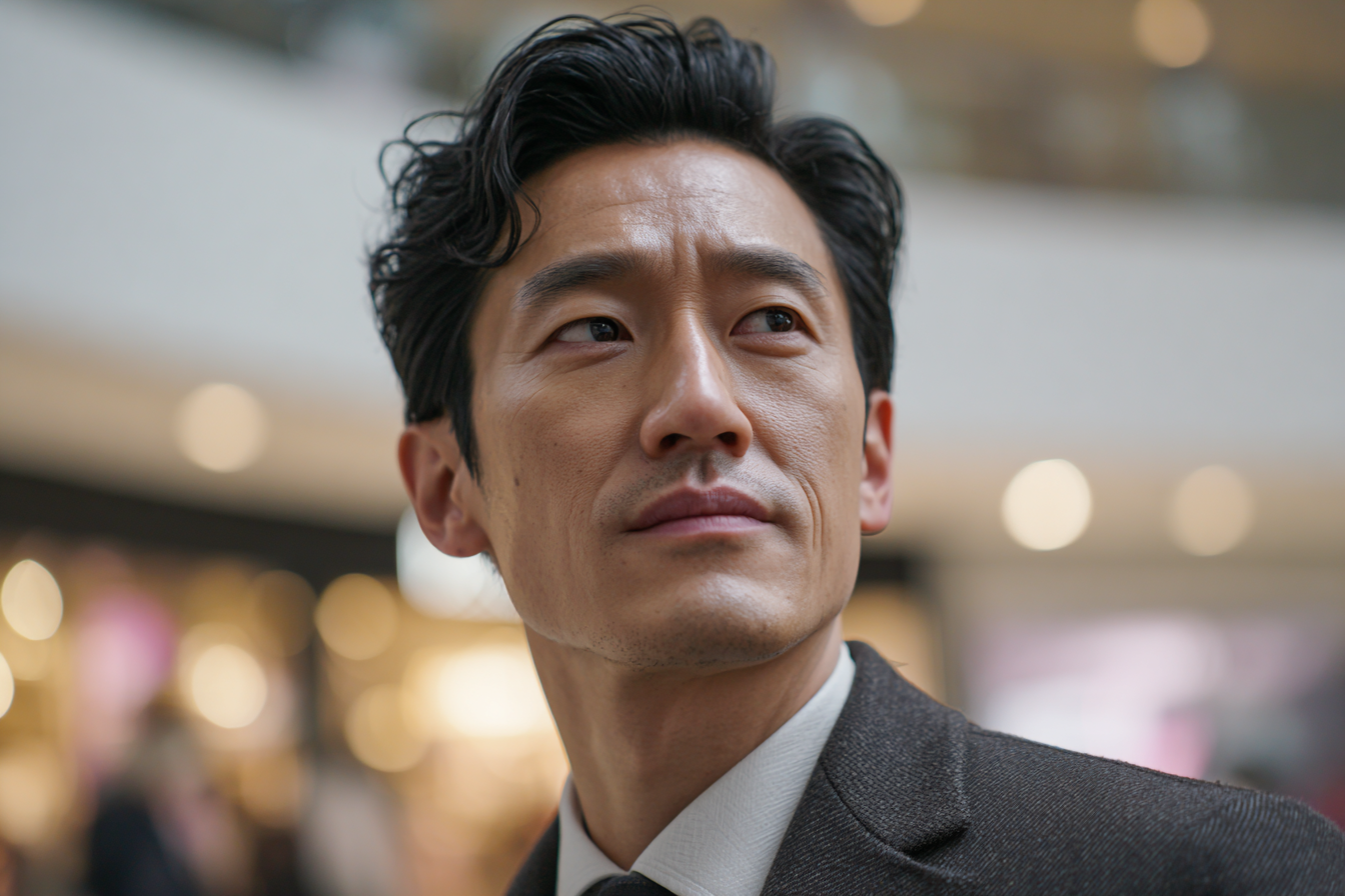 A close-up shot of a man | Source: Midjourney