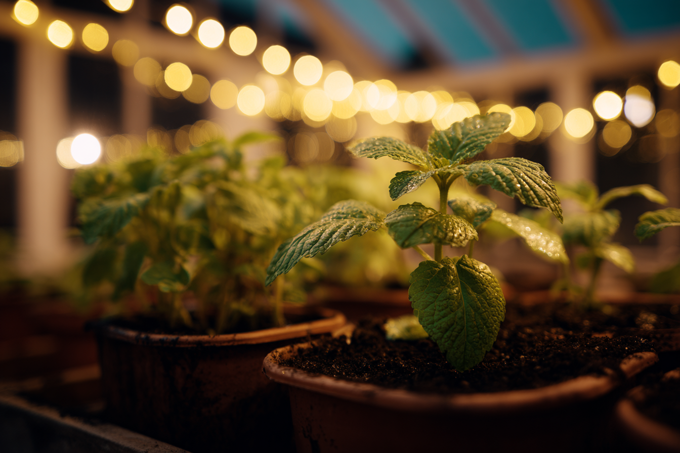 A close-up shot of a plant | Source: Midjourney