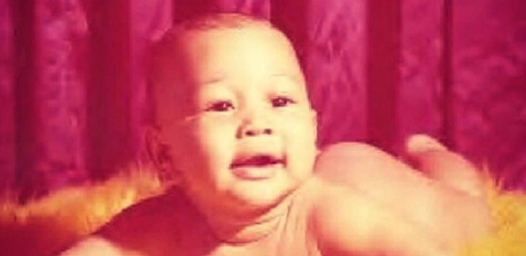 A baby photo of John Legend from a post dated September 13, 2018. | Source: Instagram/johnlegend