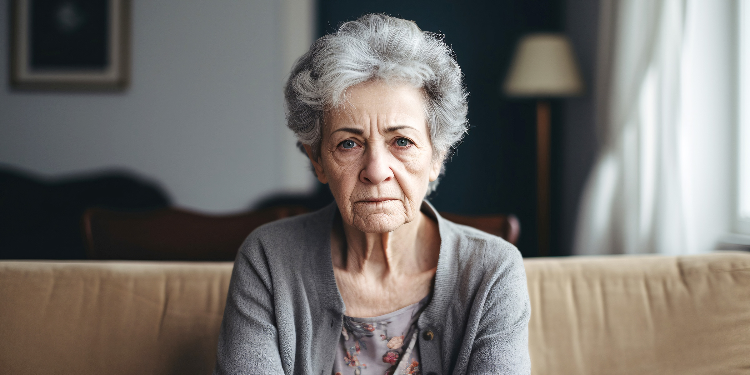 An upset older woman | Source: Freepik