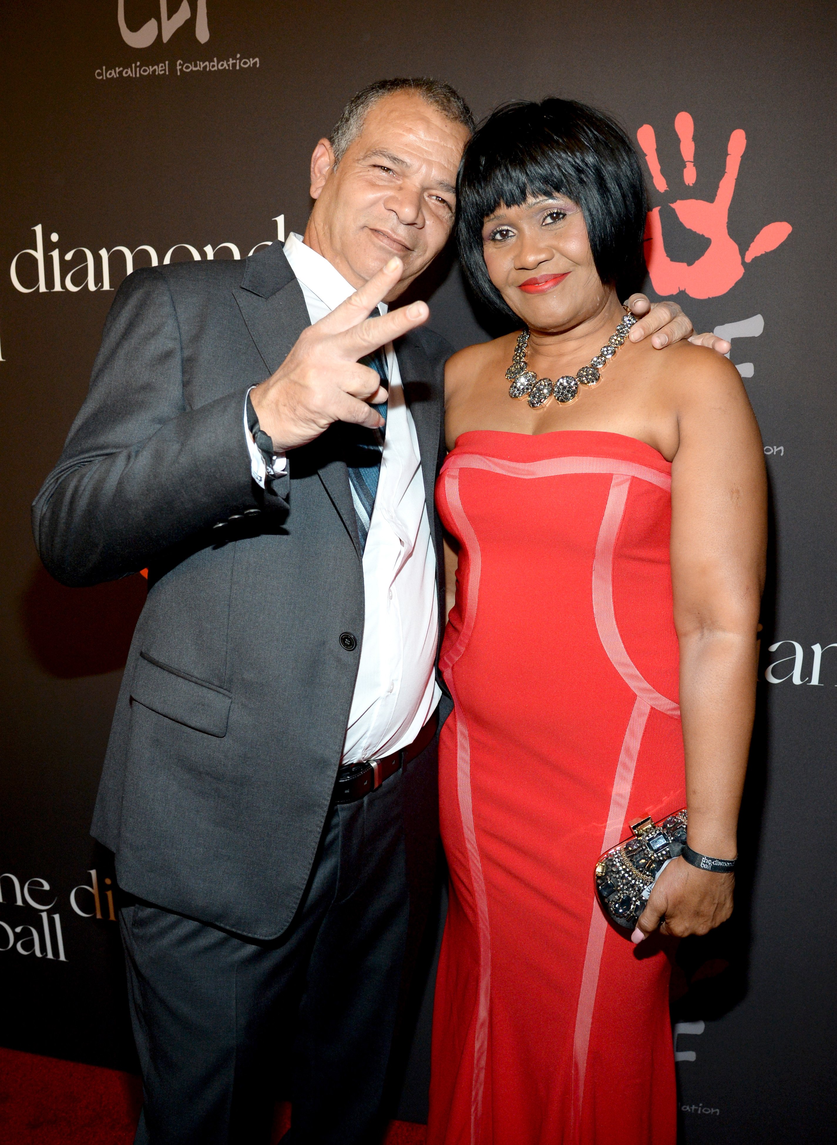 Ronald Fenty and Monica Braithwaite at The Inaugural Diamond Ball on December 11, 2014, in Beverly Hills | Source: Getty Images