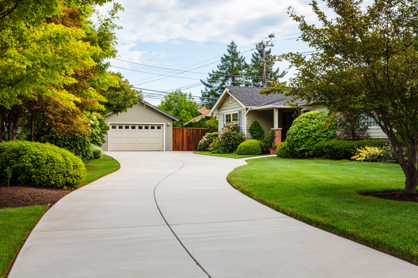 A driveway | Source: Midjourney