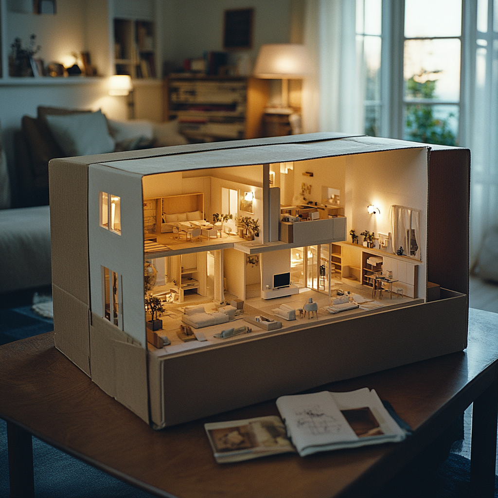 A new dollhouse | Source: Midjourney