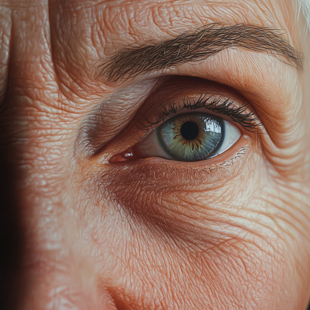 A close-up shot of a woman's eye | Source: Midjourney