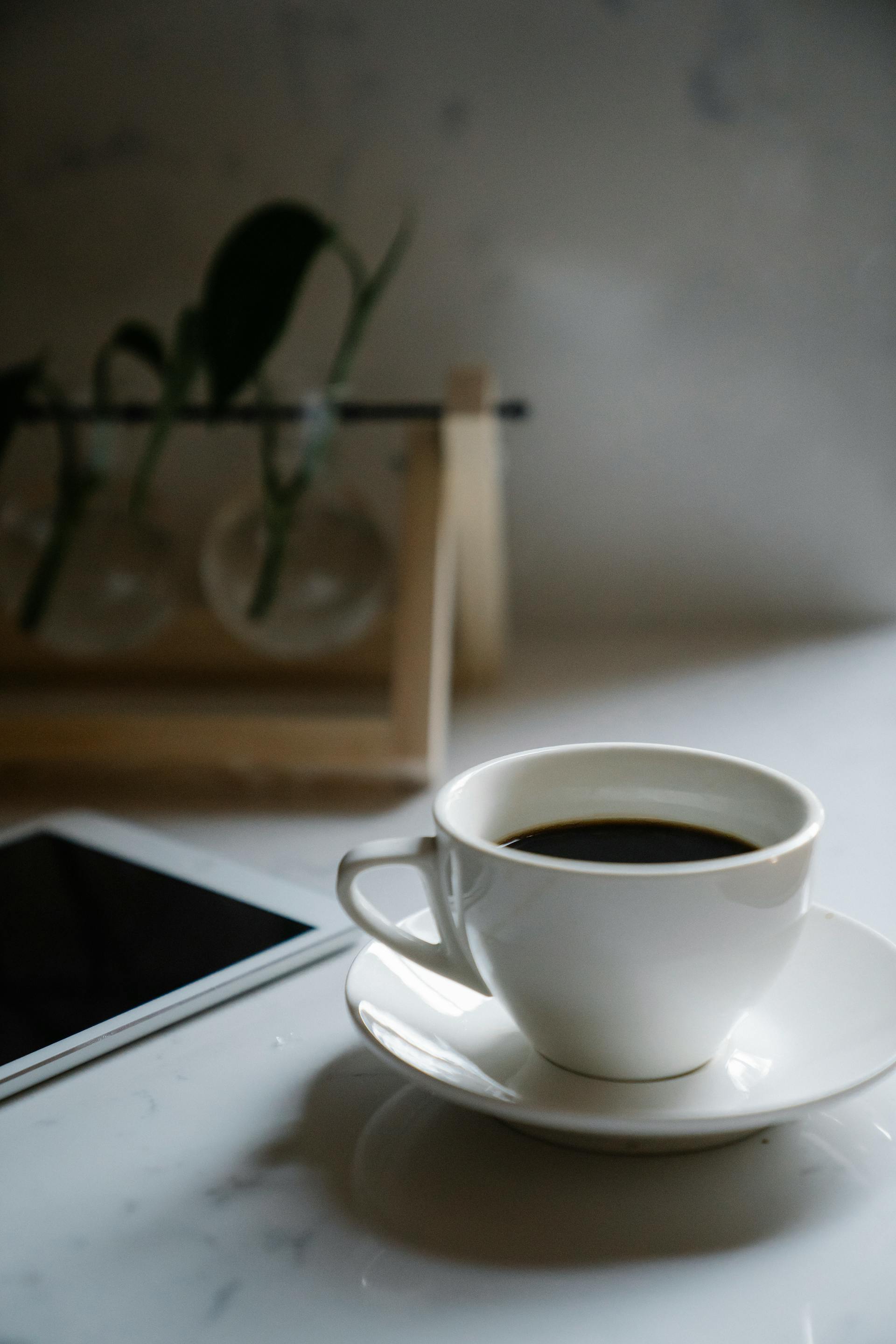 Coffee on a kitchen counter | Source: Midjourney