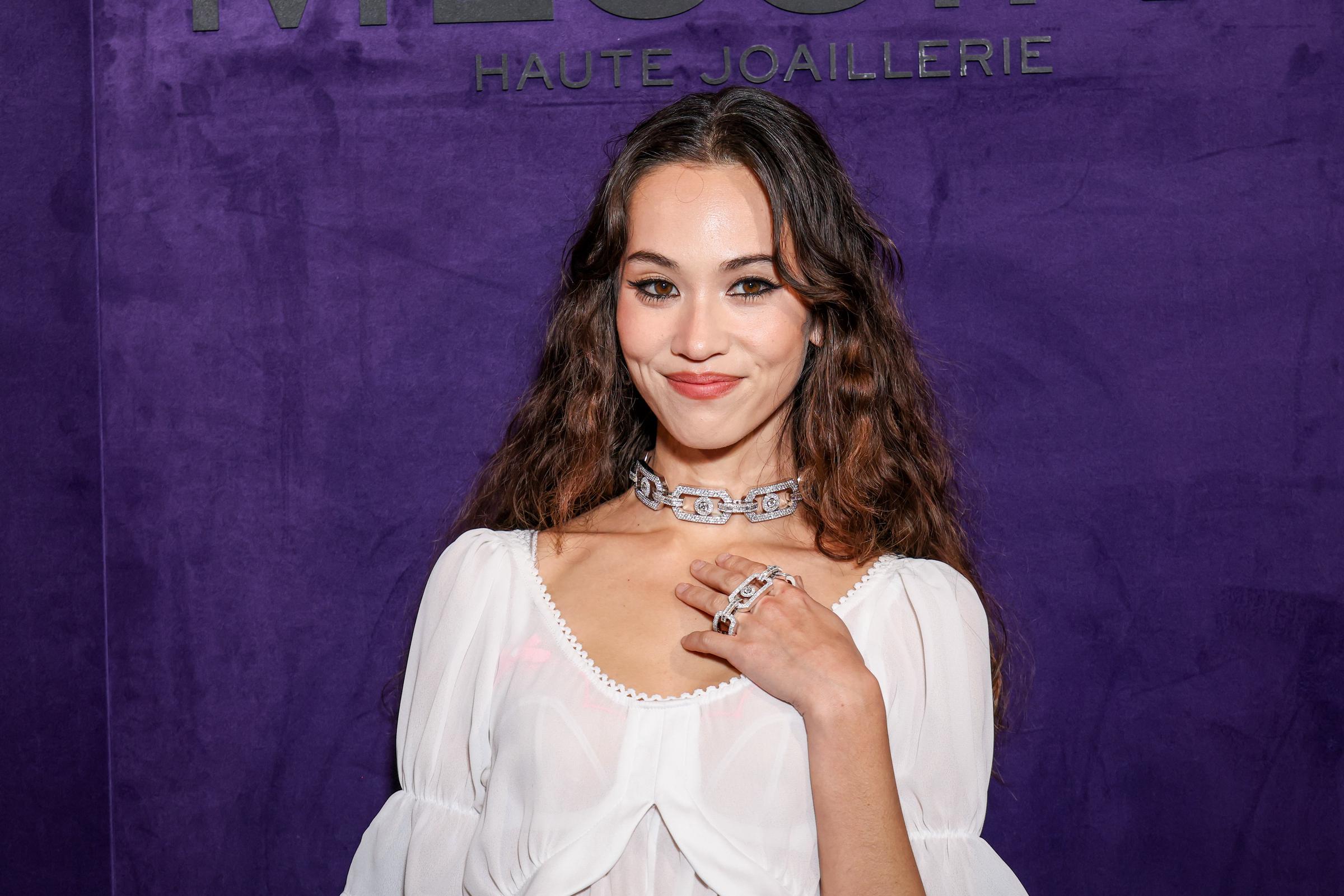 Kiko Mizuhara attends the Messika show as part of Paris Fashion Week at Musée Des Arts Décoratifs on October 03, 2025 in Paris, France. | Source: Getty Images