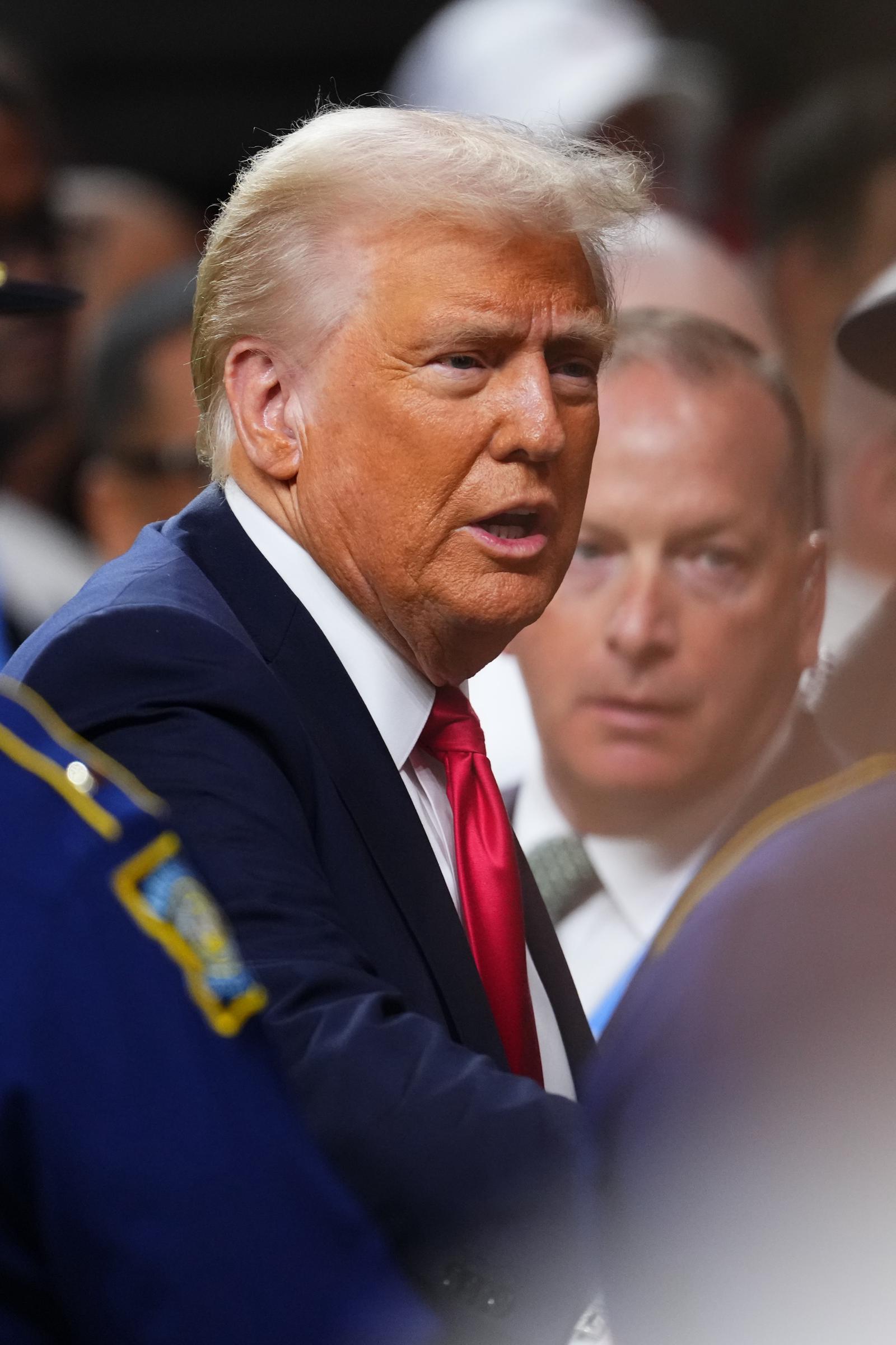 Donald Trump pictured during Super Bowl LIX on February 9, 2025, in New Orleans, Louisiana. | Source: Getty Images