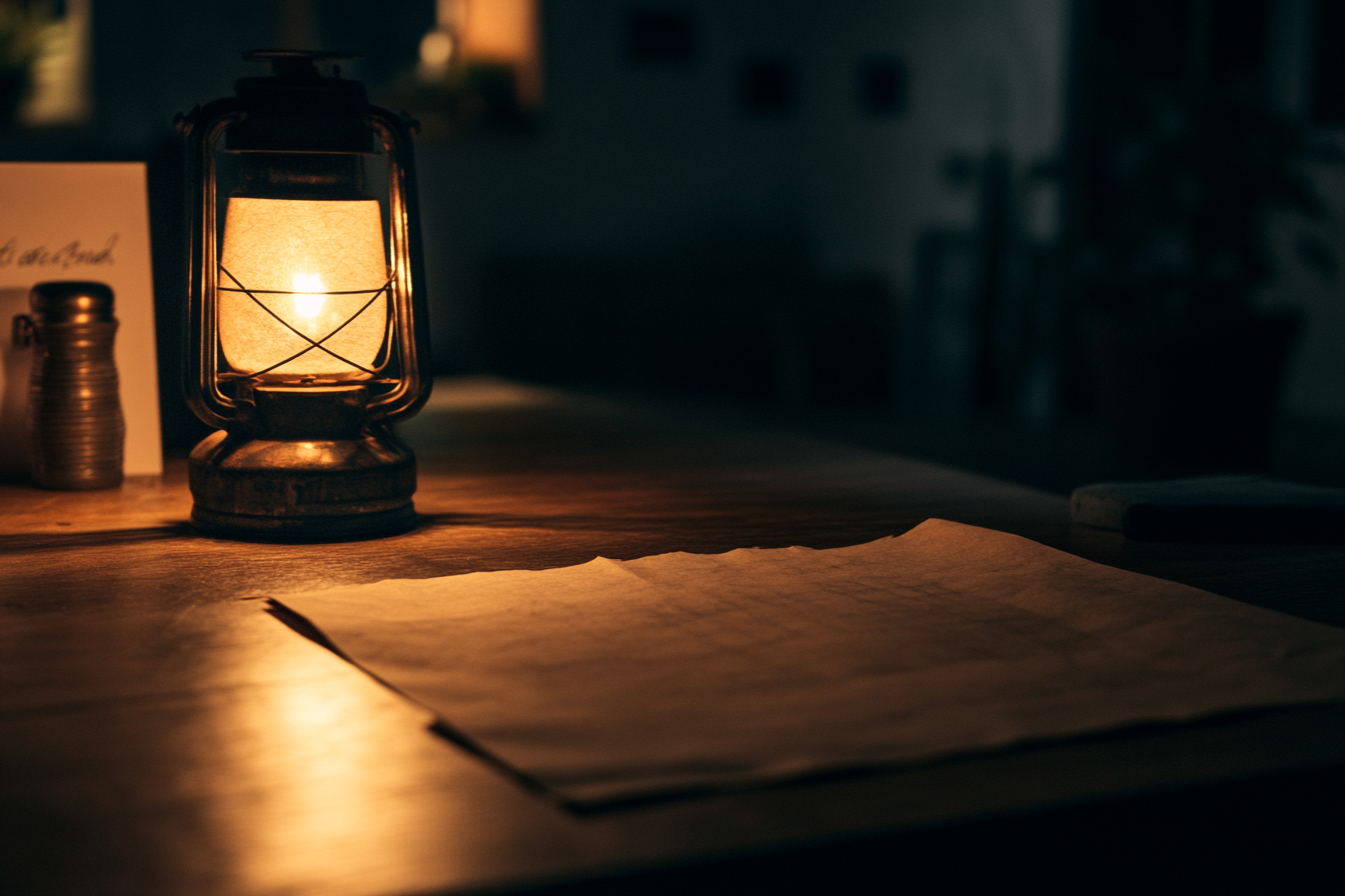 A letter on a table | Source: Midjourney