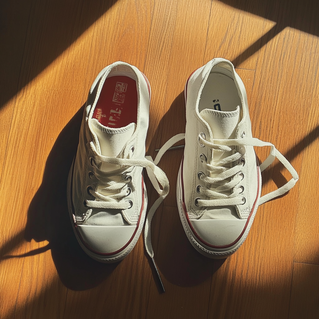 A pair of sneakers | Source: Midjourney